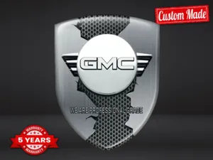 GMC Stoßsticker Maßgefertigt Racing Robust Anpassbar